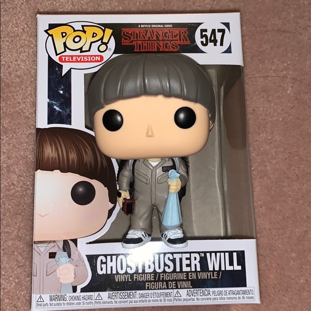 Stranger Things Ghostbuster Will Funko Pop